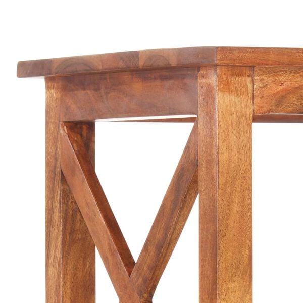 vidaXL Police za knjige 60x30x160 cm drvo bagrema s premazom boje meda