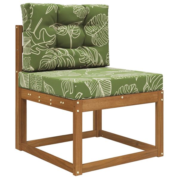 vidaXL Jastuk za vanjsku sofU 2 pcs Dizajn lista Poliester