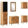 vidaXL Set ormarića za kupaonicu 5 kom. 62 x 33 x 58 cm