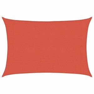 vidaXL Jedro za za&scaron;titu od sunca 160 g/m&sup2; terakota 3 x 4 m HDPE