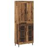 vidaXL Highboard 2 kom. Staro drvo 69,5 x 34 x 180 cm