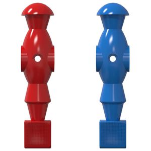 vidaXL Igrači stolnog nogometa 22 pcs Plava i crvena