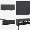 vidaXL Tenda na uvlačenje antracit 3 x 2,5 m od tkanine i aluminija