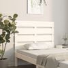 vidaXL Uzglavlje bijelo 75 x 3 x 80 cm od masivne borovine