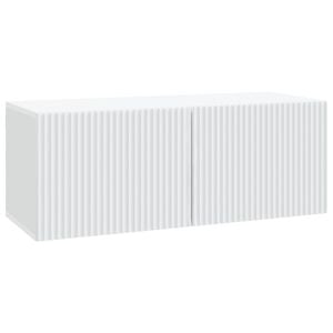 vidaXL TV ormar za zid Bijela 78,5 x 31 x 30 cm Konstruirano drvo