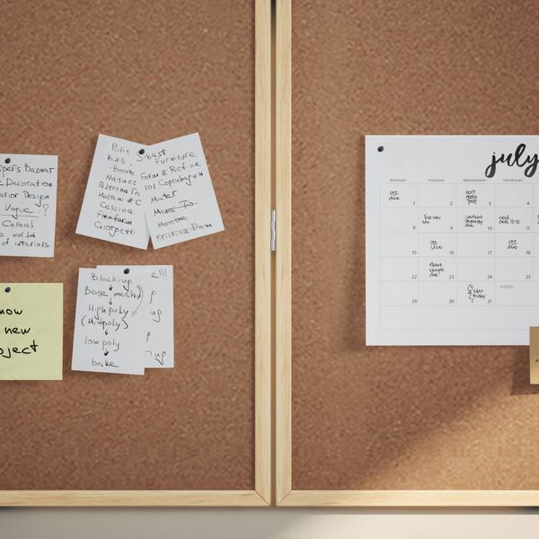 vidaXL Bilten ploča Smeđa 80 x 80 x 1.4 cm Masivna borovina