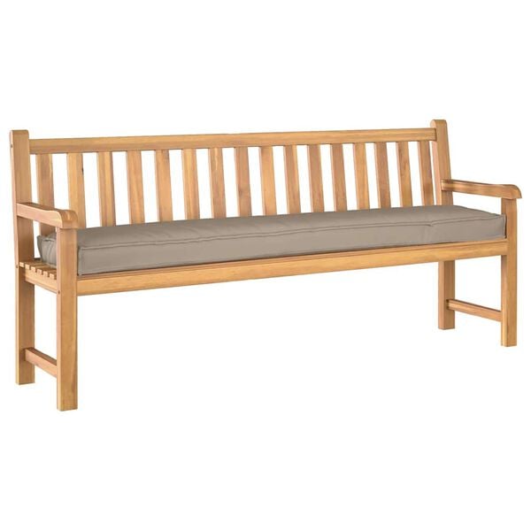 vidaXL Set jastučića za palete 2 pcs Sivo-smeđa 180 x 40 x 8 cm