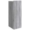 vidaXL Ormar za montažu na zid Siva Sonoma 33 x 34,5 x 94 cm