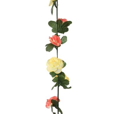 vidaXL Vijenci od umjetnog cvijeća 6 kom boja proljetnih 250 cm