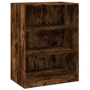 vidaXL Ormar boja dimljenog hrasta 77x48x102 cm od konstruiranog drva