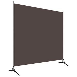 vidaXL Sobna pregrada smeđa 175 x 180 cm od tkanine