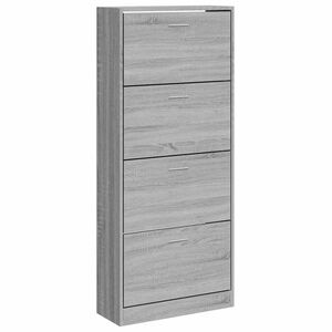 vidaXL Ormarić za cipele boja hrasta 63x24x147 cm konstruirano drvo