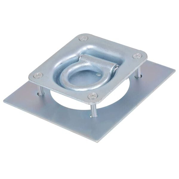 vidaXL Obruči za Vezanje Tereta za Prikolicu 6 kom Pocinčani Čelik 2000 kg