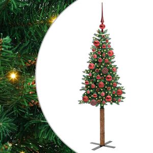 vidaXL Mr&scaron;avo božićno drvce Zelena 150 cm PVC i čvrsto drvo bora