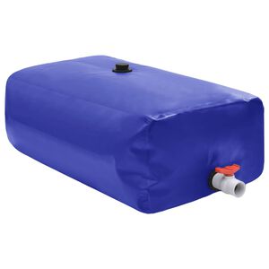 vidaXL Spremnik za vodu sa slavinom sklopivi 100 L PVC