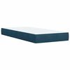 vidaXL Box spring krevet s madracem plavi 90x200 cm bar&scaron;unasti