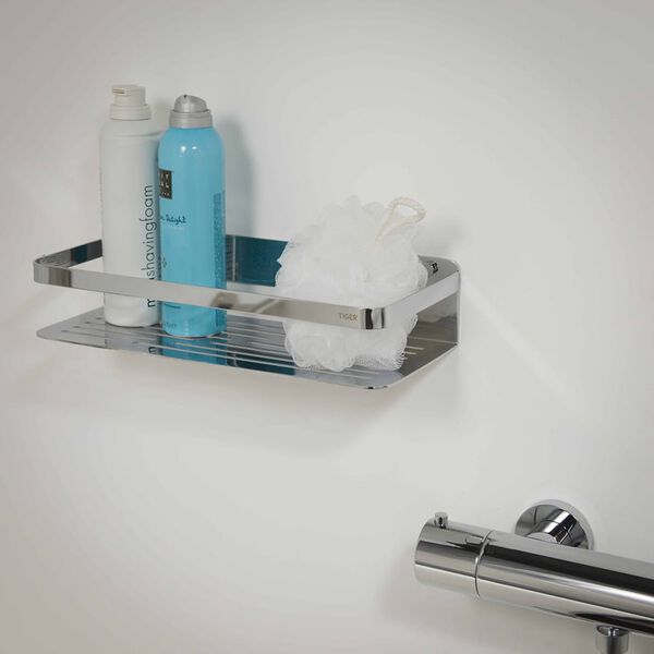 Tiger kupaonska polica Caddy kromirana velika 1400230346