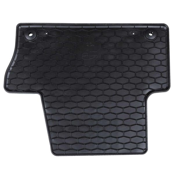 vidaXL Auto tepih 4 pcs Crna prikladno za VOLVO XC60 2009-2017 Guma