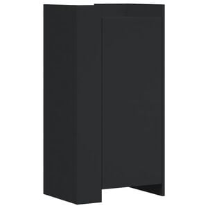vidaXL Ormarić za cipele crni 52x37,5x100 cm od konstruiranog drva