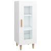 vidaXL Komoda bijela 34,5 x 34 x 90 cm od konstruiranog drva