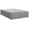 vidaXL Krevet box spring s madracem svjetlosiva 160x200 cm tkanina