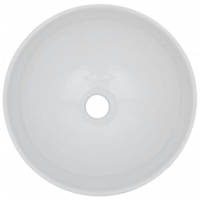 vidaXL Dvodijelni set kupaonskog namještaja keramički sivi