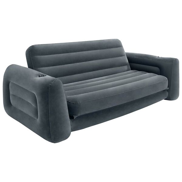 Intex fotelja na razvlačenje 203 x 231 x 66 cm tamnosiva