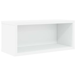 vidaXL Stalak za CD-ove Bijela 40 x 17 x 17 cm Konstruirano drvo