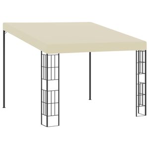 vidaXL Zidna sjenica 3 x 3 m krem od tkanine