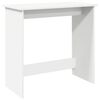 vidaXL Radni stol bijeli 80 x 40 x 75 cm od iverice