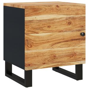 vidaXL Noćni ormarić 40 x 33 x 46 cm od masivnog bagremovog drva