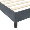vidaXL Krevet s opruga kutije Tamno siva 180 x 200 cm Bar&scaron;un