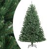 vidaXL Umjetno božićno drvce sa &scaron;arkama i stalkom zeleno 120 cm