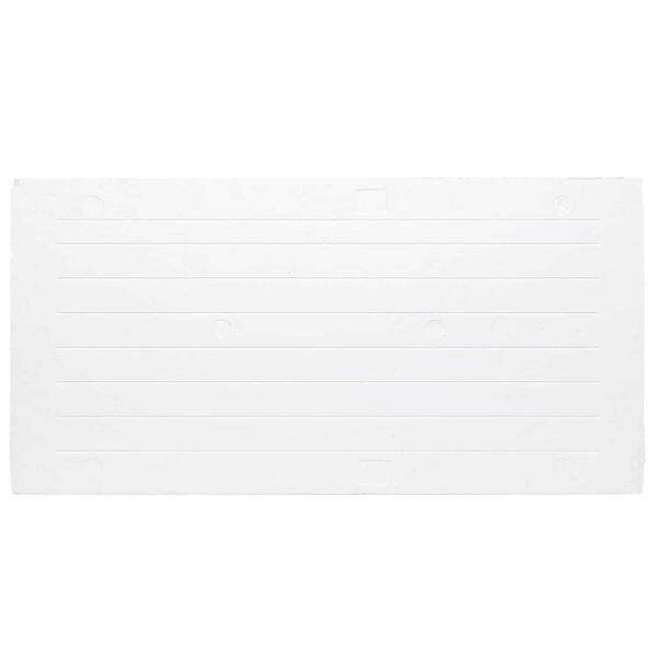 vidaXL Zidne panele 10 pcs Crvena 100 x 50 cm EPS pjena