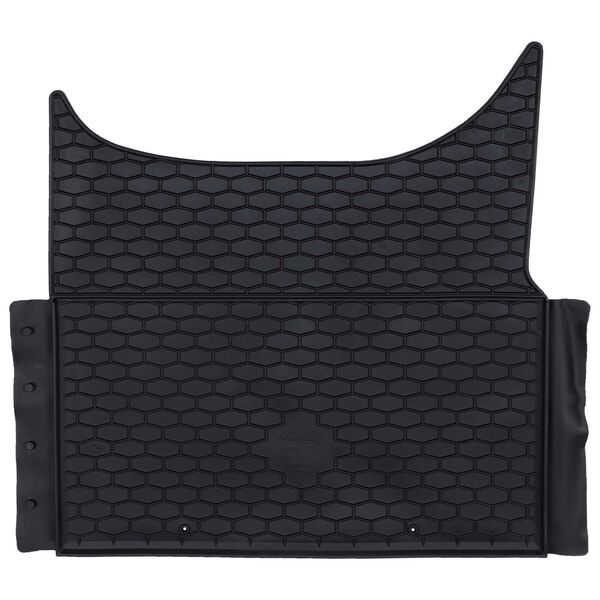 vidaXL Auto tepih 3 pcs Crna Iveco DAILY TPE