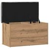vidaXL Klupa za odlaganje Artisan hrast 82x42x45 cm Inženjersko drvo