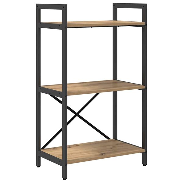 vidaXL Polica Umjetnički hrast 56 x 34 x 96 cm Konstruirano drvo