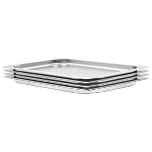 vidaXL Posude Gastronorm 4 kom GN 1/1 20 mm od nehrđajućeg čelika