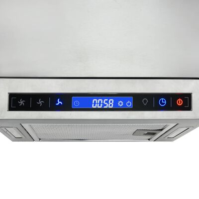 vidaXL Otočna kuhinjska napa LCD dodirni zaslon 756 m³/h LED