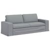vidaXL Sofa 2 pcs Svijetlo siva 182 x 80 x 82 cm tkanina