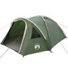 vidaXL &Scaron;ator s kupolom 4 osoba 308 x 268 x 130 cm Zelena taft
