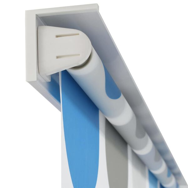 vidaXL Roleta za tu&scaron; 100 x 240 cm s uzorkom krugova