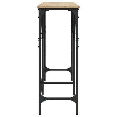 vidaXL Konzolni stol boja hrasta sonome 180x29x75 cm konstruirano drvo