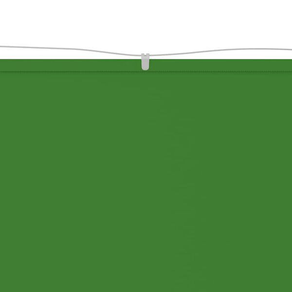 vidaXL Okomita tenda svjetlozelena 180 x 600 cm od tkanine Oxford