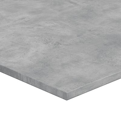 vidaXL Police za knjige 4 kom siva boja betona 100x50x1,5 cm iverica