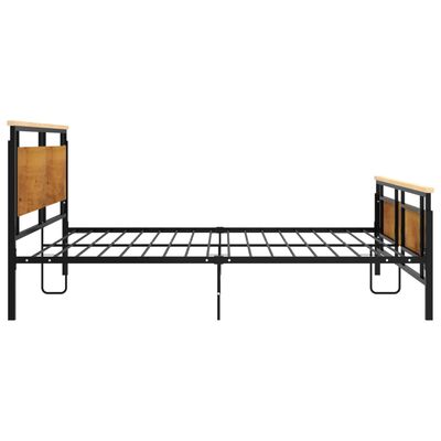 vidaXL Okvir za krevet metalni 200 x 200 cm