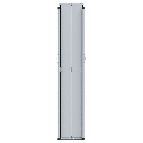 vidaXL Uvlačiva bočna tenda crna 160 x 1000 cm