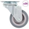 vidaXL Okretni kotačići 36 kom 50 mm