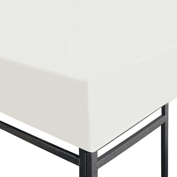 vidaXL Pokrov za sjenicu 310 g/m&sup2; 3 x 3 m krem-bijeli
