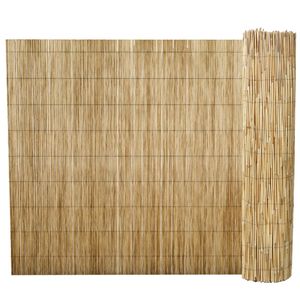 vidaXL Vrtna ograda od trske 100 x 1000 cm